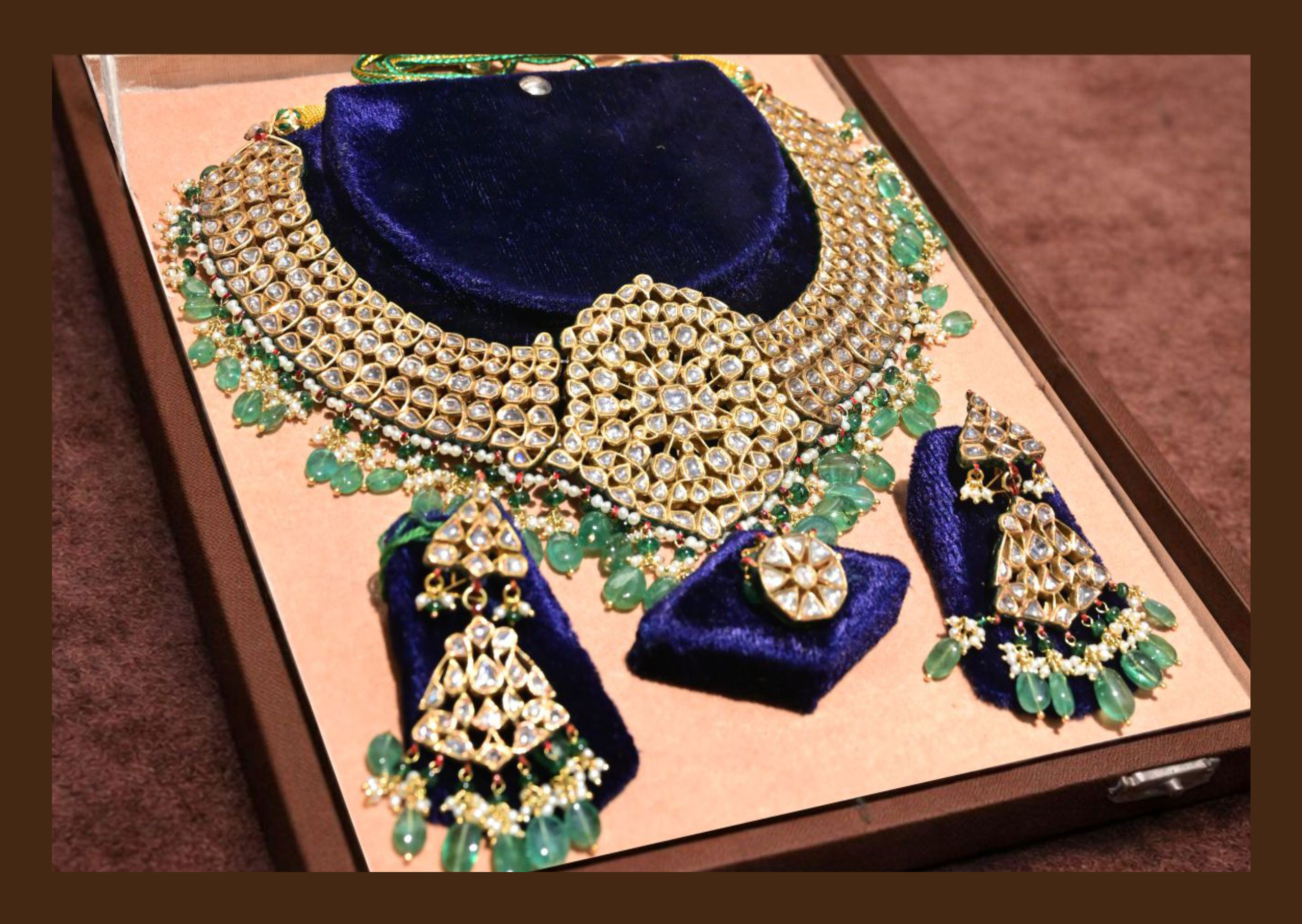 Queens Popularised Meenakari and Jadau-Kundan Designs
